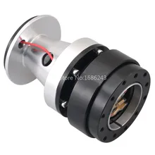 Алюминиевый автомобильный серебряный адаптер ступицы рулевого колеса черный адаптер быстрого крепления подходит для MIT