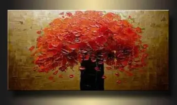 

MODERN ABSTRACT HUGE LARGE CANVAS ART OIL PAINTING NO FRAME