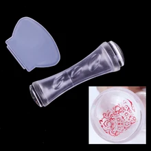 1 Набор силиконовых желе Зефир для дизайна ногтей штамп скребок двойная головка прозрачный штамп шаблон лак аксессуар инструмент для дизайна ногтей TR672