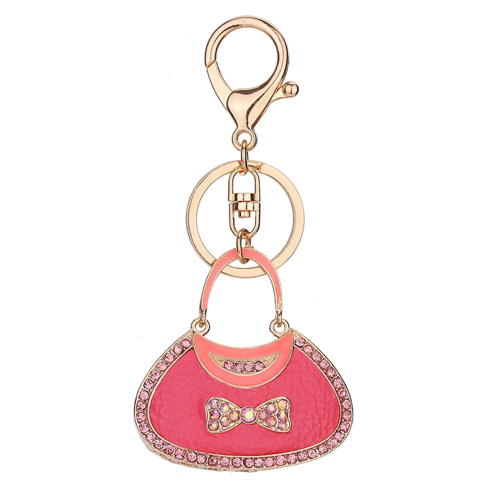 Buy Fashion Bag Shaped Handbag Purse Charm Keychain