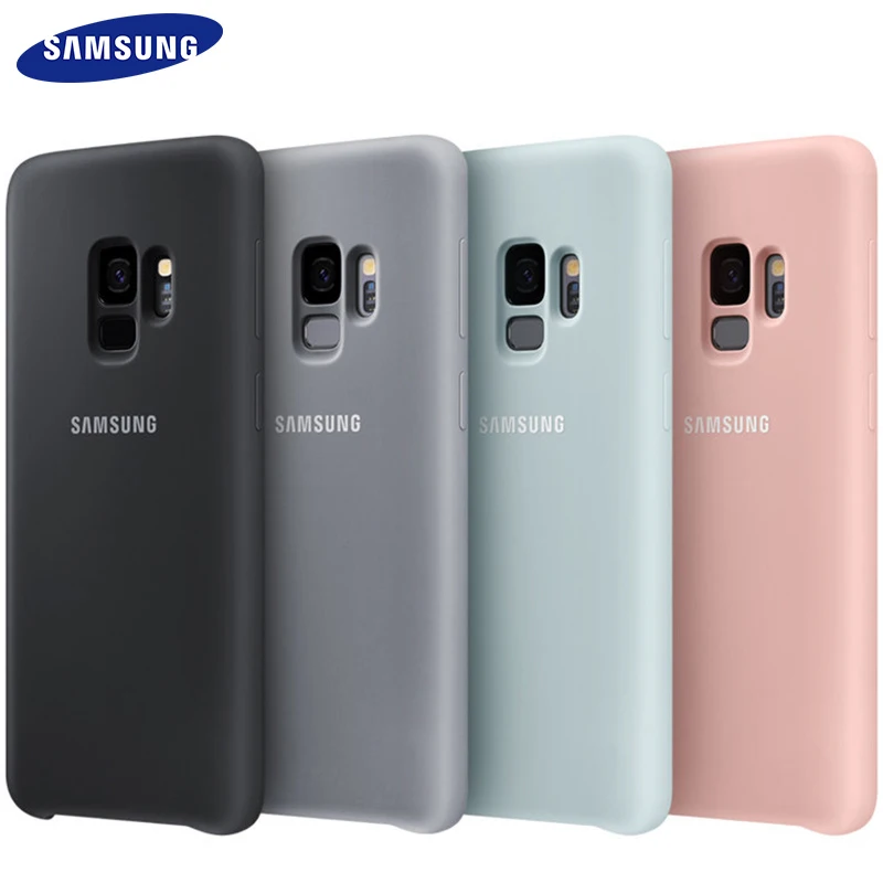 

S9 S 9 Plus Case Silicone Samsung 100% Original Back Cover 360 Luxury Sport Cut Camera Protective Surface Waterproof G9650