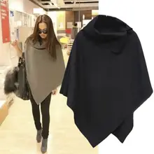 Sweater Women Cape Coat Cloak Tops Jackets Sweater Women Irregular Hem Pullover Knitted Camisolas Oversized Sweaters Sweater Women Cape Coat Cloak Tops Jackets Sweater Women Irregular Hem Pullover Knitted Camisolas Oversized Sweaters