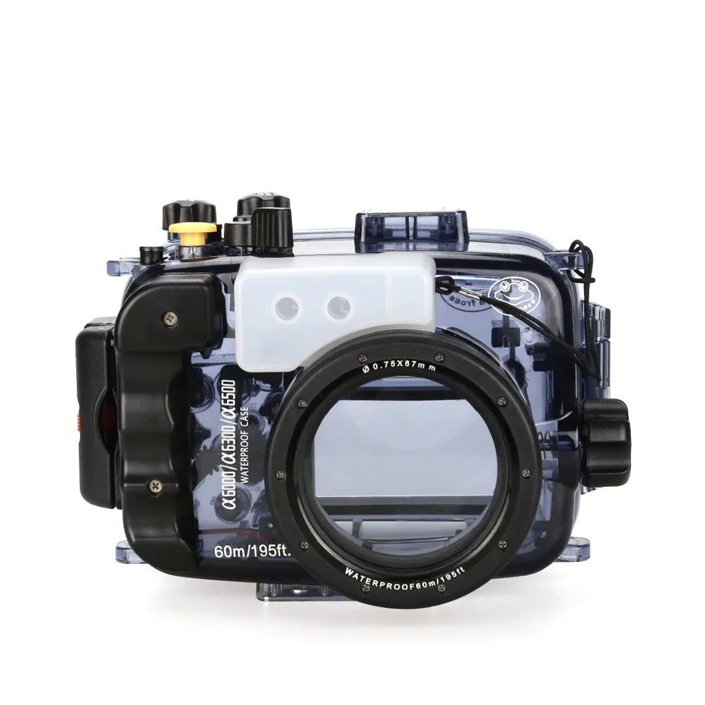 Водонепроницаемый чехол SeaFrogs 60 м/195 футов для подводной Камеры Sony A6000 A6300 A6500 б/у 16 50