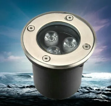 

IP67 AC85~265V 12V 24V 3W LED Underground light LED Deck Light led inground light warm white/white/red/gree/blue/RGB