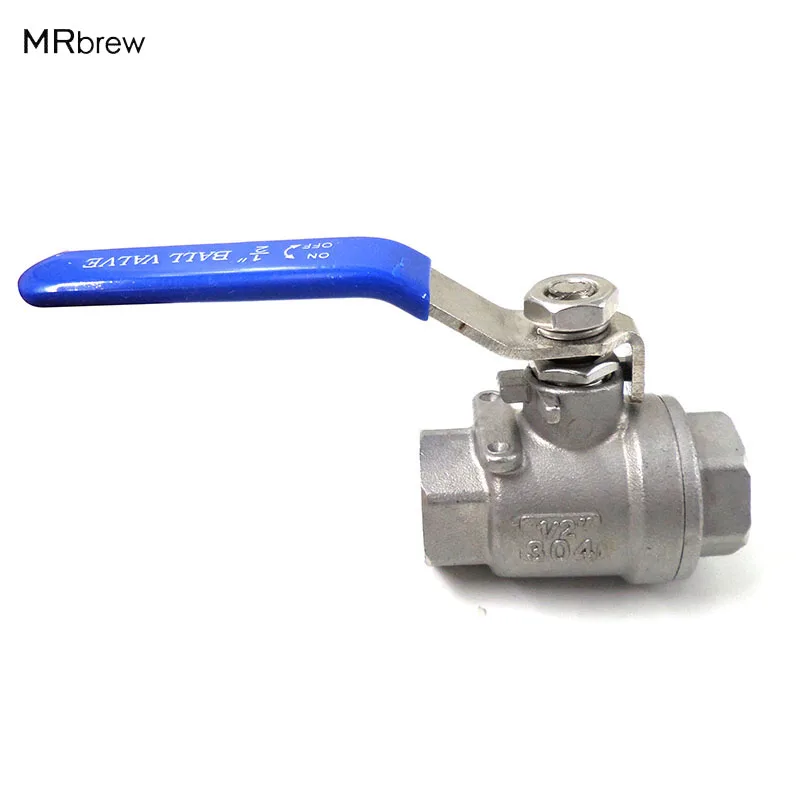 

304 Stainless Steel BALL VALVE 1/2" BSP Keg Beer Brewing Homebrew