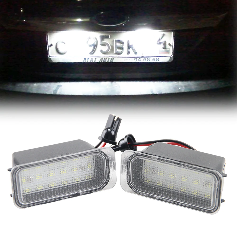 

Canbus design for Ford LED License Plate Lamp Auto parts led license plate light for Ford Fiesta Focus DDA3 Crand C-max