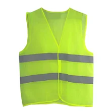 Открытый бег безопасности Одежда Бег гонки жилет высокая видимость светоотражающий флуоресцентный жилет