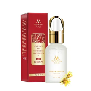 

10ml Witch Hazel Hydrating Pore Contraction Face Serum Oil Control Repair Pores Essence Skin Care