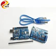 Official DOIT Robot Arm Controller Development Kit Compatible Arduino UNO 2 Way Motor 16 Way Servo for Mobile Tank Car Chassis