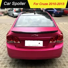 ABS Материал задний спойлер для Chevrolet Cruze 2010 2011 2012 2013 грунтовка Цвет автомобильное украшение в виде хвостового крыла задний спойлер для Cruze