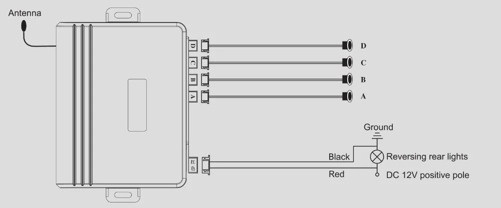 Солнечный+ USB DIY установить беспроводной датчик парковки с 4 радаром слепое место HUD Дисплей Монитор парковки Реверсивный для автомобиля-детектор