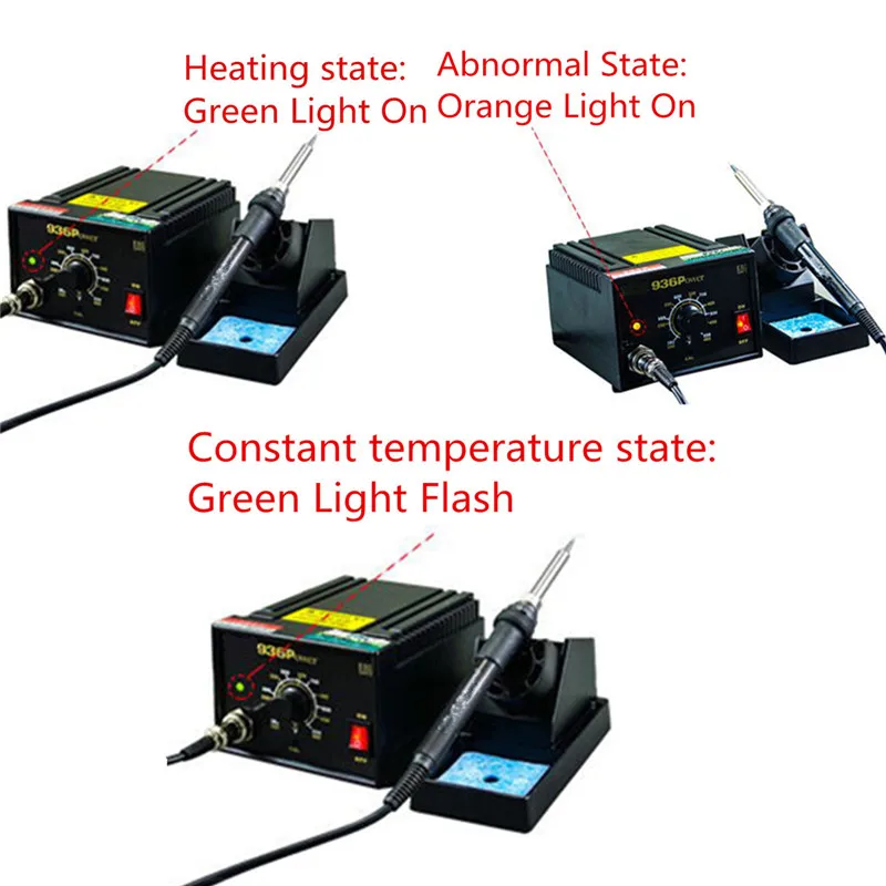 110 V 220 V Инвертор изменения частоты Электрический 936 мощность паяльная станция Утюг AU Plug 75 Вт + паяльник ручка