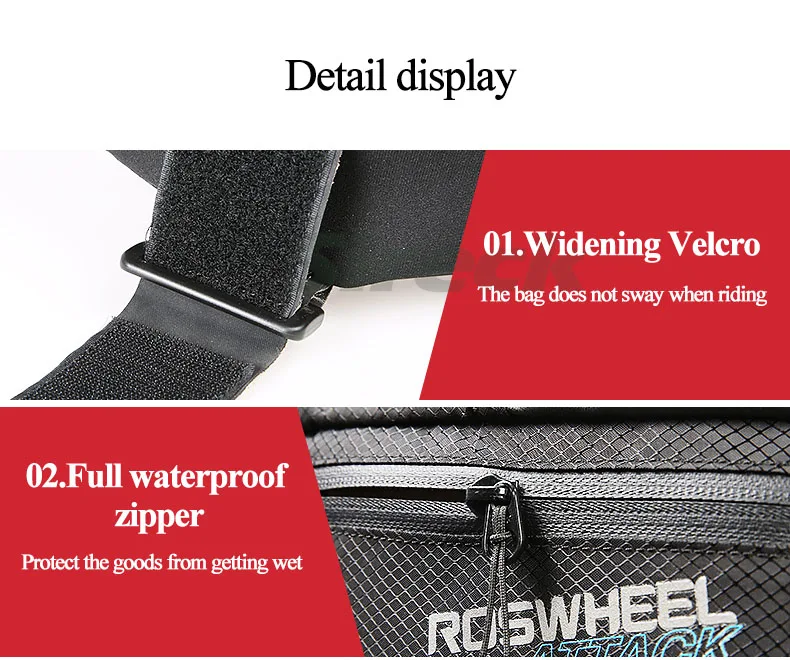 Roswheel, велосипедная сумка, водонепроницаемая, MTB, для шоссейного велосипеда, седло, сумка для велоспорта, верхняя передняя рама, сумка для руля, Аксессуары для велосипеда
