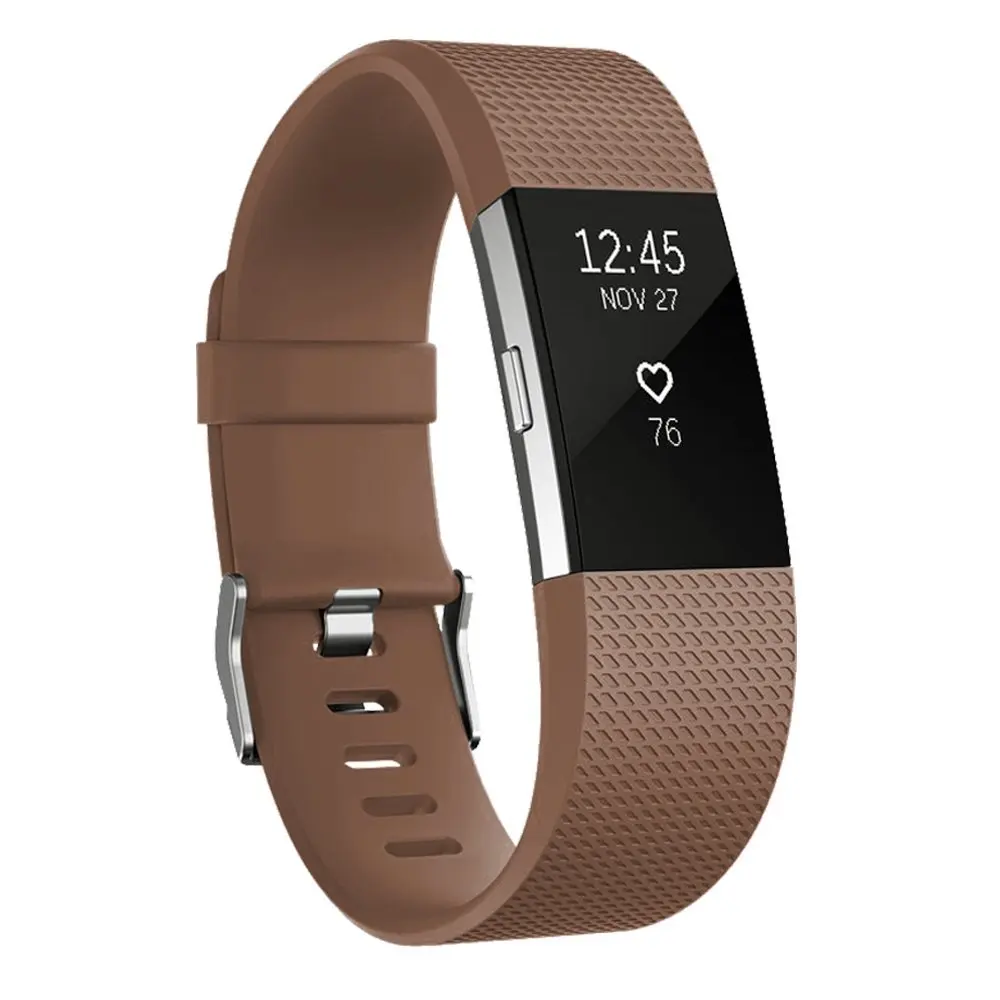 Honecumi для Fit bit Band Зарядка 2 полосы заменить Мужские t браслеты для Fitbit Charge 2 Браслет ремешок аксессуары для женщин мужчин