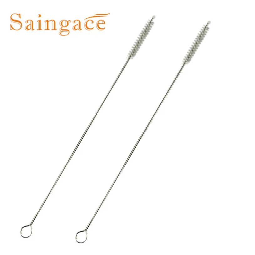 2pcs Stainless Steel 20 Oz/30 Oz Drinking Straws Cleaning Brush Dropship stainless steel straw brush tool | Дом и сад