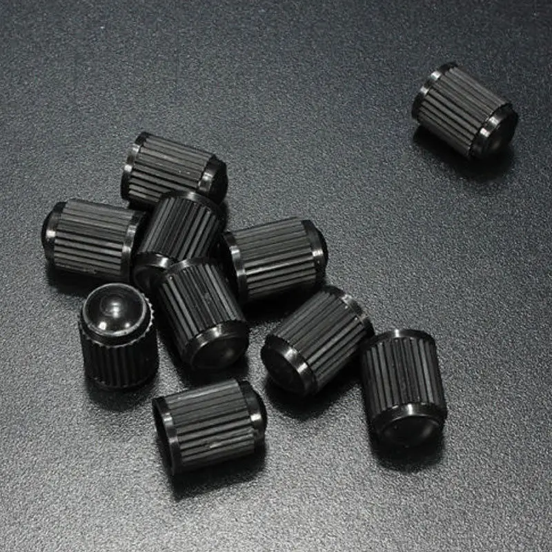 100pcs/lots Plastic Car Bike Motorcycle Truck Wheel Tire Valve Stem Cap Dust Cover