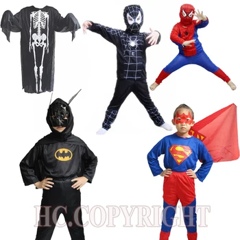 

Halloween Boys Girls Dress Up Super Hero Theme Party Costume Clothing Christmas Cosplay Costume