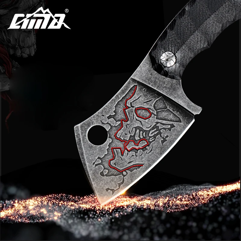 Comprar CIMA KK109 carnicero cráneo pequeño cuchillo táctico
