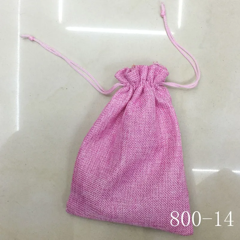 RE 15*20 см 50 шт./лот ручной работы джут Drawstring мешковины Свадебная вечеринка Рождественский Подарок Ювелирные мешочки упаковочные пакеты