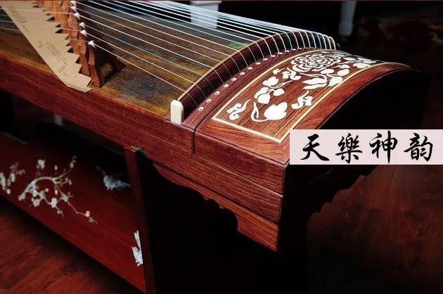 Китайский палисандр guzheng Dunhuang профессиональные деревянные музыкальные инструменты 21 струны Zheng Zither cither, sackbut, zithern Китай