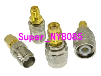 

4pcs/set TNC to RP-SMA 4 Type Male&Female RF adapter connector