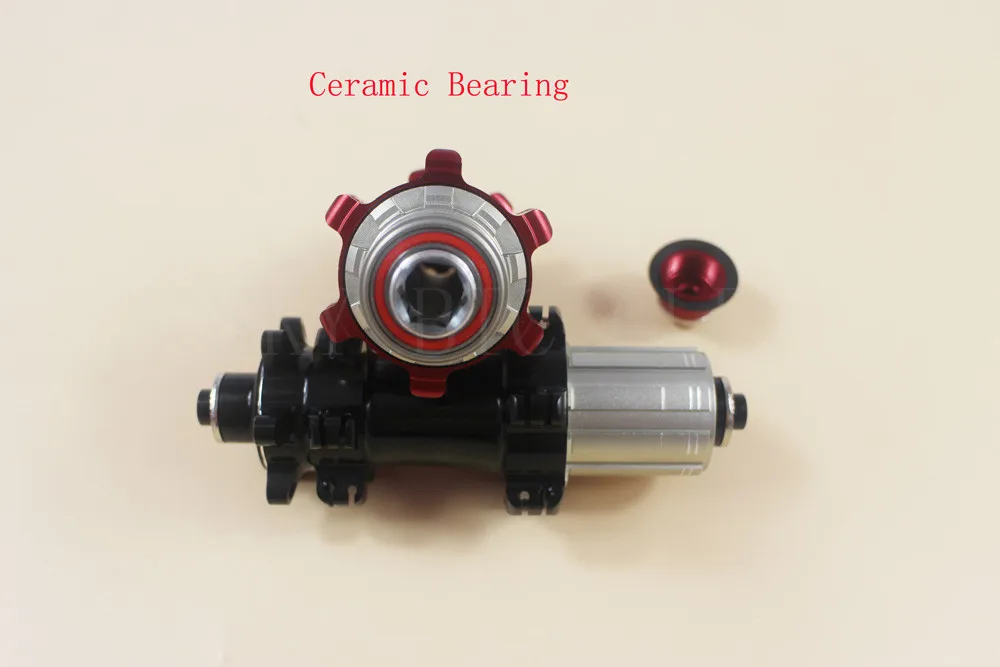 

Ceramic Powerway PFH-M32 Mtb Rear hub qr*135mm Straight pull M32 disc hub 24 holes or 28 holes 9 10 11speed XX1 X01 XD body