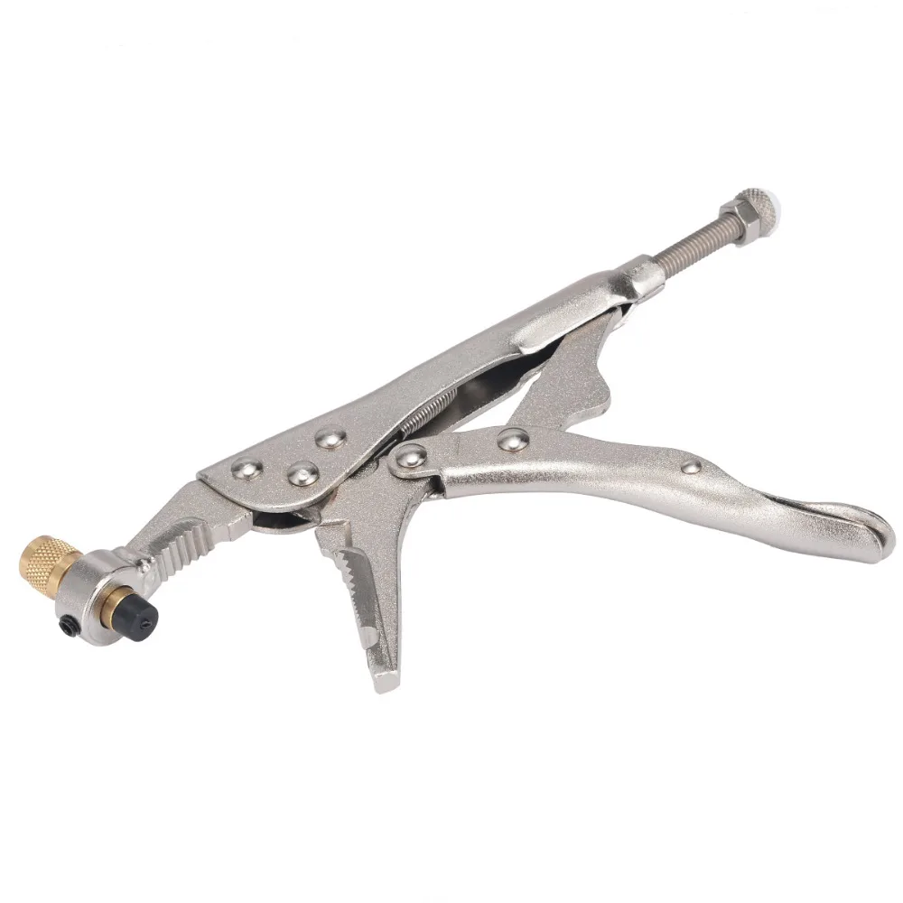 

8.5inch Locking Plier Welding Tool For Air Conditioner Refrigerant Recovery Tube Locking Plier Grips Pliers Hand Tool