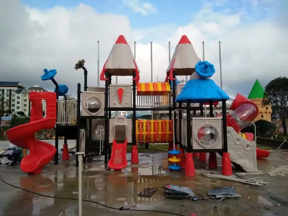 BEST Exported to US Outdoor Playground Eco-friendly Children Park Equipment HZ-6829A
