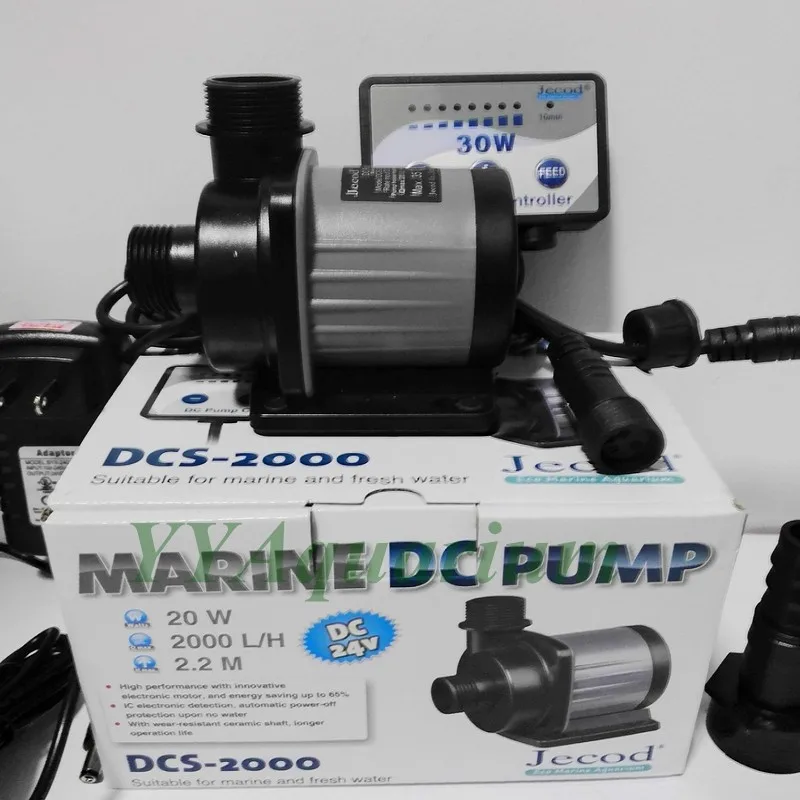 JEBAO DCS2000 DC2000 погружной водяной насос W/SMART контроллер FISH TANK морской пруды DC насос eco аквариум 110V 220V