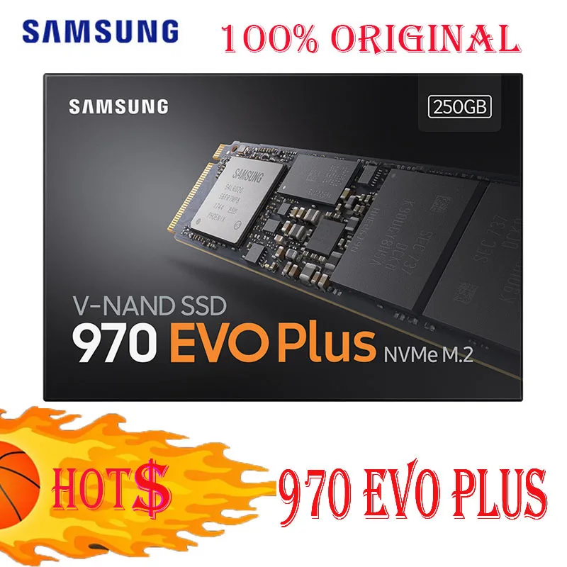 SAMSUNG SSD M2 HDD M.2 HD NVME PICe 2280 250 ГБ 500 1 ТБ 970 EVO Plus внутренний жесткий диск SSD однотонные StateHard жесткий диск для ноутбука