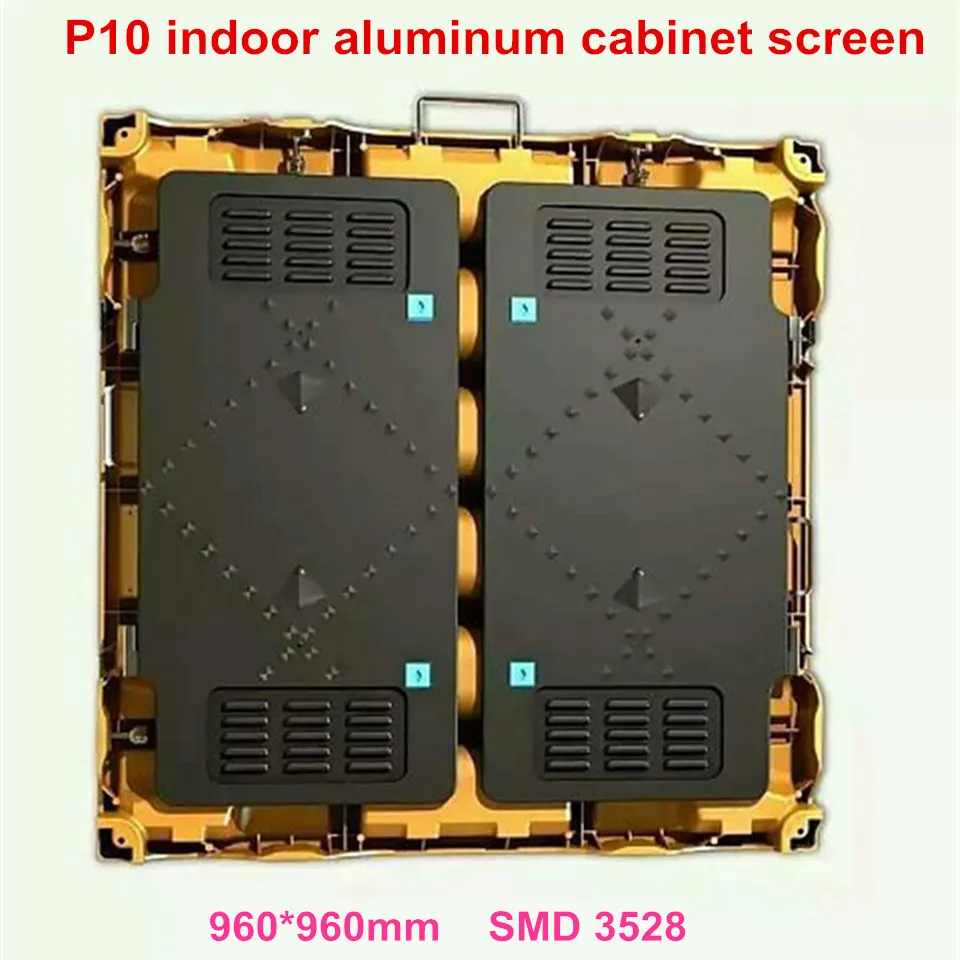 960*960 мм P10 4 сканирования в помещении литья алюминия оборудования Кабинета светодиодный экран
