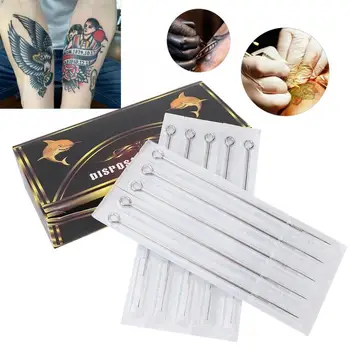 

Tattoo Needles 50Pcs Disposable Tattoo Needles Sterilized Stainless Steel Tattoo Needles Tattoo Supply