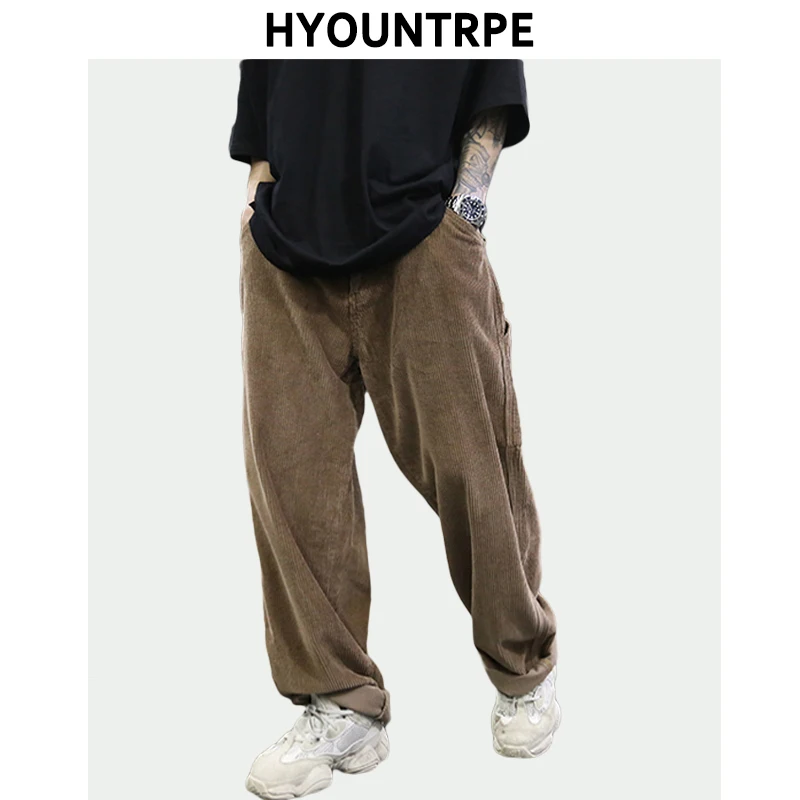 wide corduroy pants mens