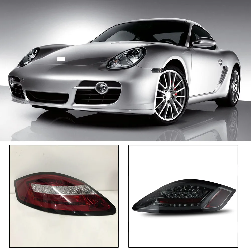 Capqx 2 шт./лот для Porsche Cayman 987 2004 2005 2006 2007 2008 светодиодный задний фонарь светильник тормозной фонарь светильник единый светильник, сигнализирующий фонарь