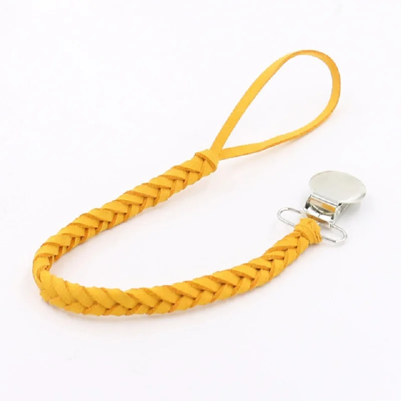 Hot 7 Colors Toys For Children Baby Pacifier Rope Anti-chain Maternal Child Supplies Rattles Beanbag Doll Developing Baby Educa