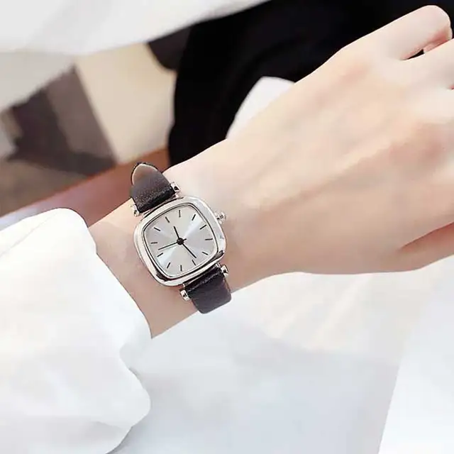 Hot Top square women quartz watch leather ladies Analog small dail watch Female Hot Top square women quartz watch leather ladies Analog small dail watch Female