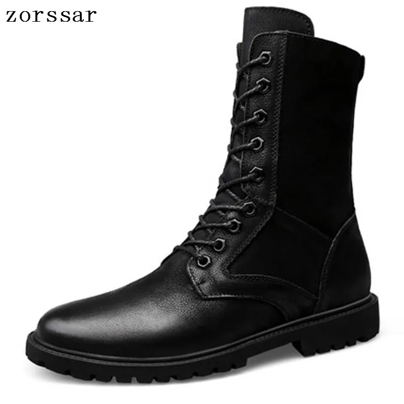 {Zorssar} Outdoor Army Boots Men's Military Desert Tactical Boot Shoes