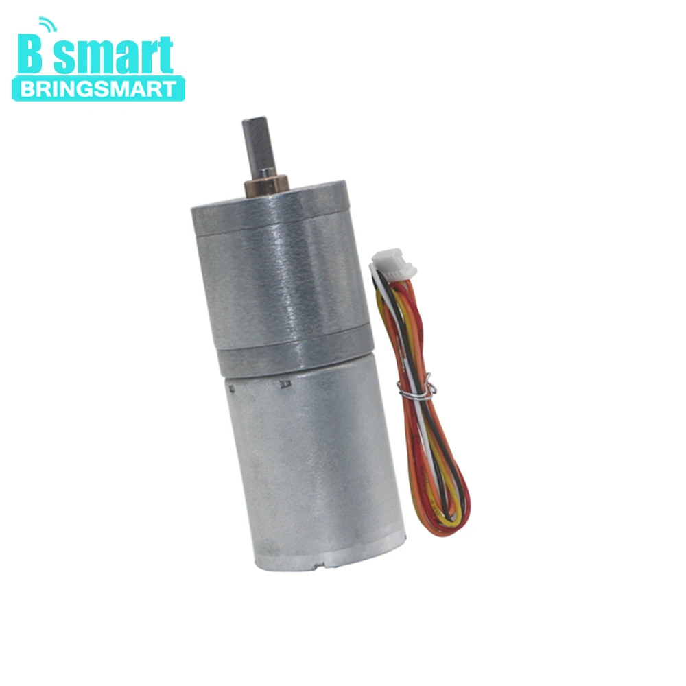 

Bringsmart Electric Motor BLDC Motor Brushless Motor 12V Speed Adjusted DC Reduction 24V Micro Motor For DIY Parts JGA25-2430
