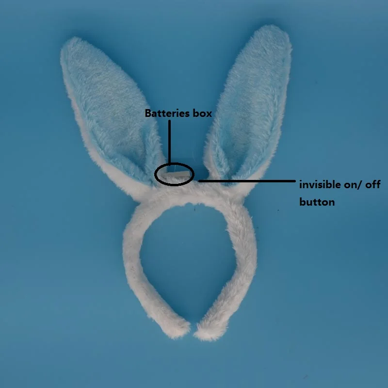 Сексуальный женский Дамский светильник Банни ободок с кроличьими ушами сценическая повязка для волос для детей и взрослых светящиеся вечерние, свадебные, рождественские