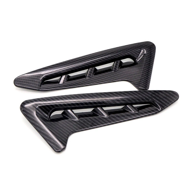 

Wing Cover For 2018 BMW X3 G01 2X Air Vent Trim Fender Black Parts Accessories