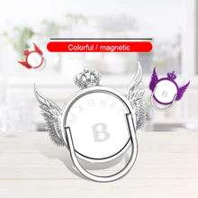 Phone Finger Ring Holder 360 Degree Stand Luxury Magnetic Car Mount For Tablet Samsung Xiaomi IPhone