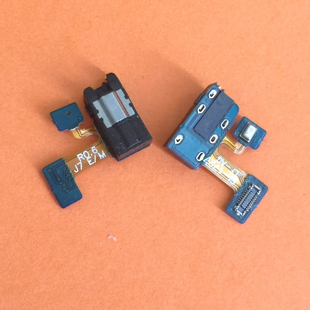 10pcs For Samsung Galaxy J4 J400 J400F 2018 Earphone Jack Headphone microphone Audio Flex Cable