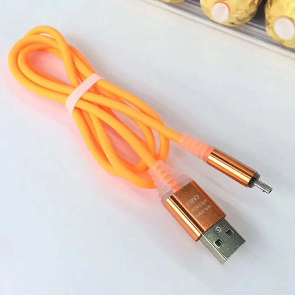 HIPERDEAL USB к Mirco USB зарядное устройство светодиод Видимый поток света Micro usb зарядный кабель синхронизации данных для Android телефона ПК кабель BAY14