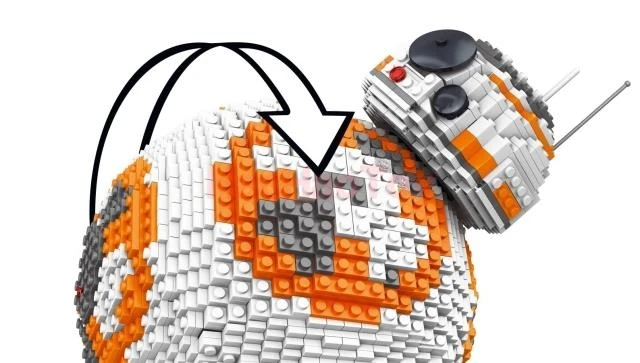 LELE/35020 2069 шт MOC Star Battle Ultimate коллекционера BB8 робот модель строительные блоки