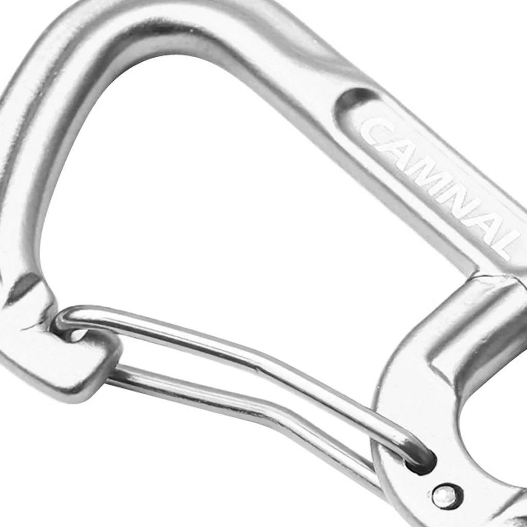 MagiDeal Lightweight Carabiners Hook Eyehole Spring Backpack Clasps Keychain Carabiner Clip Keychain Hook 