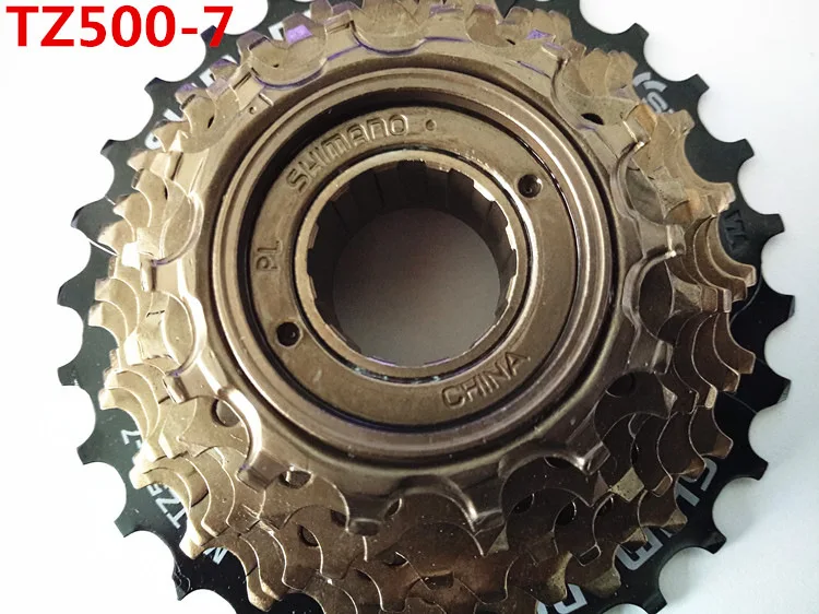 Велосипедные аксессуары для shimano MF-TZ500 7 скоростная кассета свободного хода велосипеда 14-28T для MTB шоссейного велосипеда 7-скоростная кассета