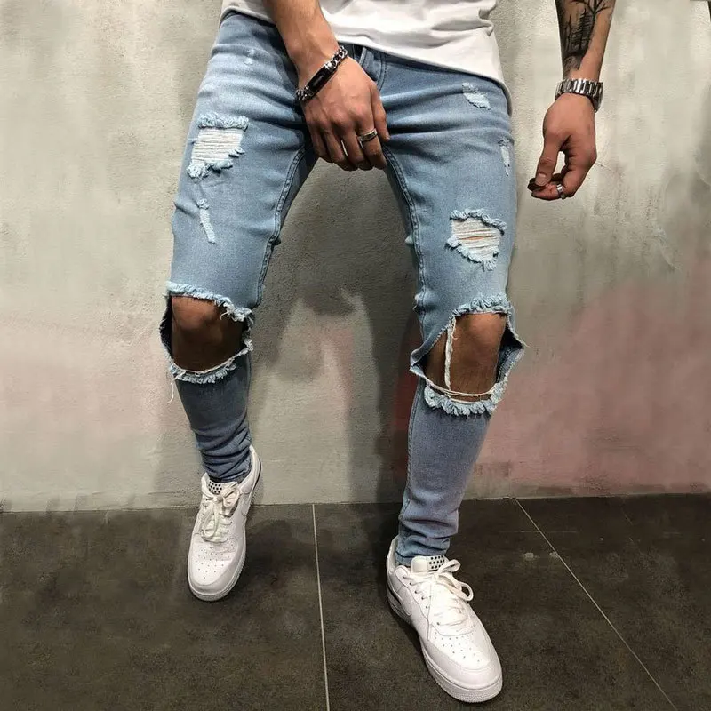 

Men's Hole jeans