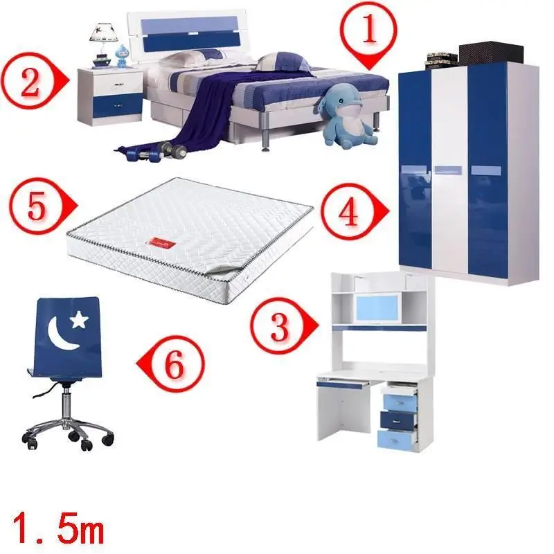 Mebles Kids Nest For Litera Children Tempat Tidur Tingkat Muebles Cama Infantil Wooden Wood Lit Enfant Baby Child Furniture Bed