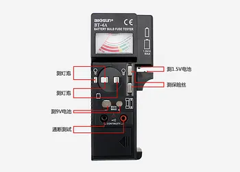 

Battery tester Austrian brand tester Tester dry bulb fuse Universal power detector BT6A