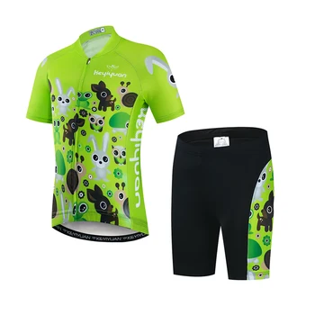 

2019 Cycling Jersey set kids Bike jersey Shorts suits Children MTB mountain road Tops Girls Boy Bicycle Jersey cyle Clothing